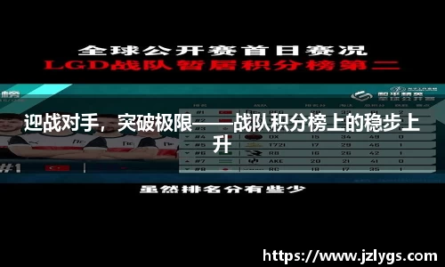 迎战对手，突破极限——战队积分榜上的稳步上升